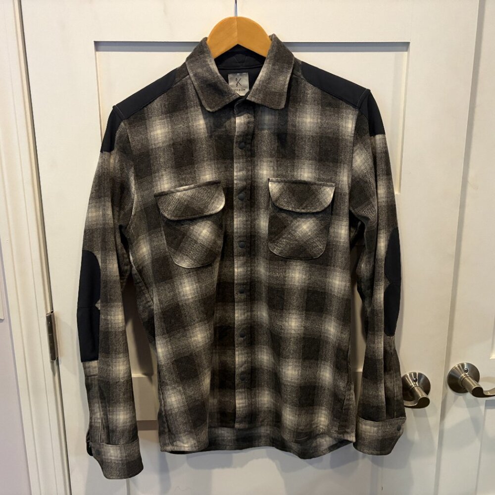 Kitsbow Icon V2 Wool Cycling Shirt – Men’s M 100% Wool Made in USA Flannel
